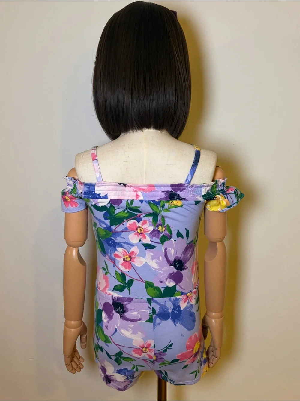 The Children's Place Girls Floral Romper 3T
